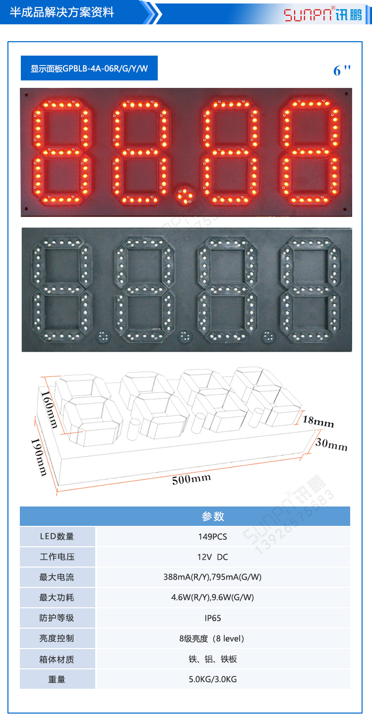 LED油價屏