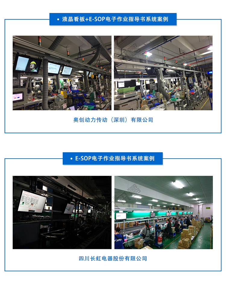 E-SOP電子作業(yè)指導書看板系統(tǒng) E-SOP電子作業(yè)指導書看板系統(tǒng)