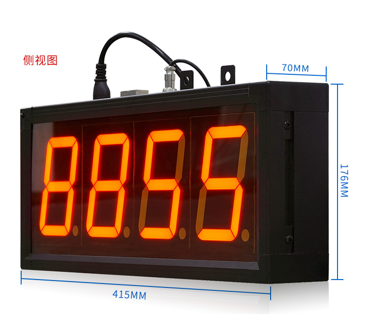 LED計數器尺寸