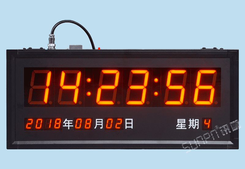 訊鵬醫(yī)院時(shí)間統(tǒng)一時(shí)鐘系統(tǒng)專用 NTP網(wǎng)絡(luò)LED電子鐘 CDMA自動校時(shí)GPS衛(wèi)星無線授時(shí)服務(wù)器對接