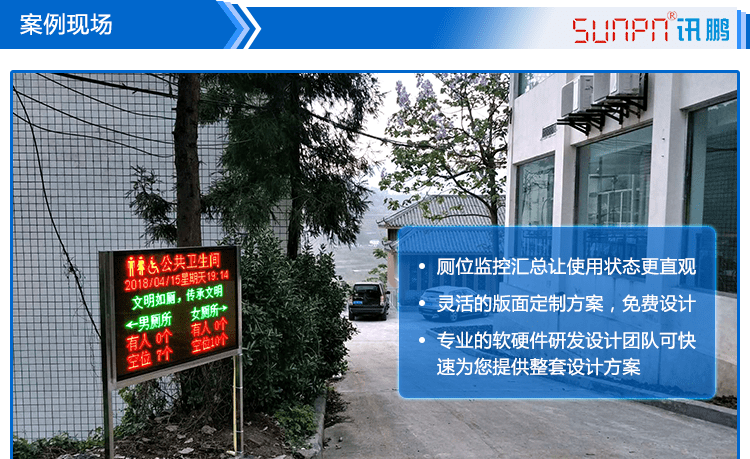 廁所狀態(tài)屏相關案例