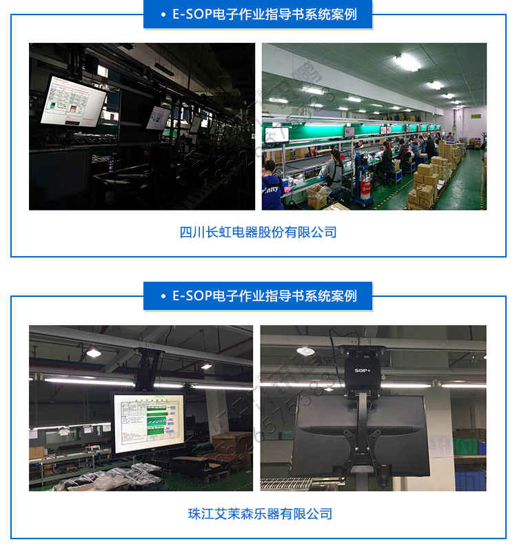 E-SOP電子作業指導書案例展示