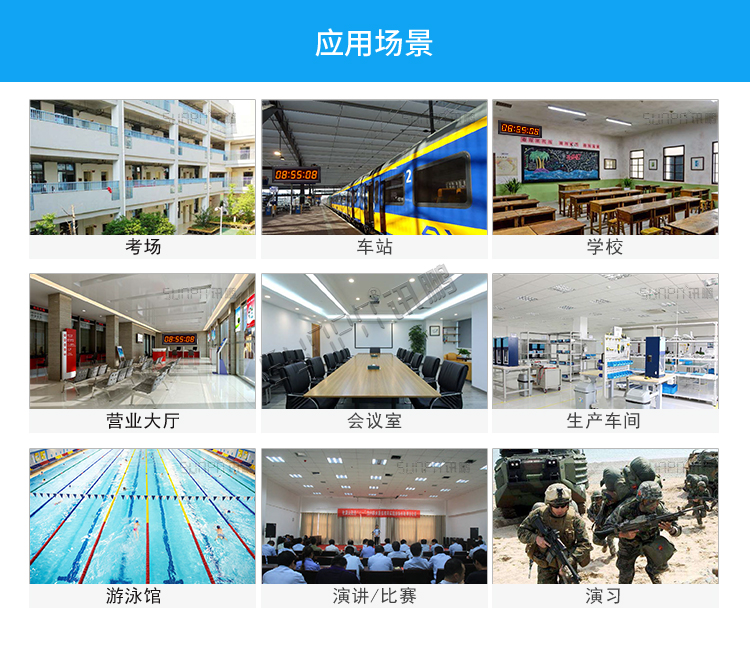 多功能計時器應用場景