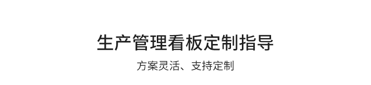 生產管理看板定制指導