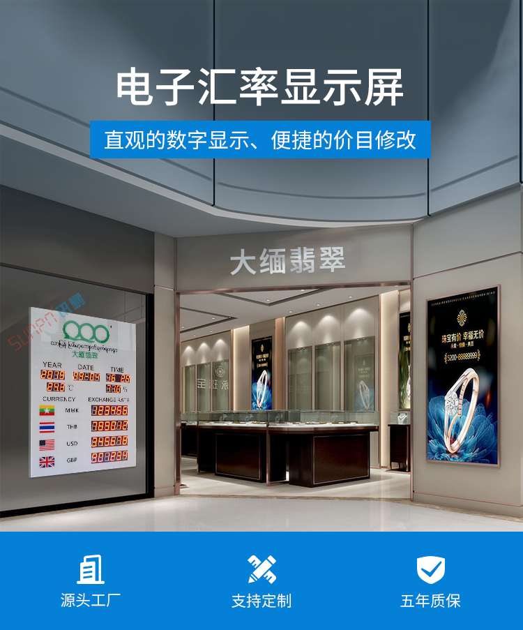 外匯匯率屏產品介紹