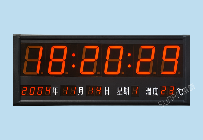 網(wǎng)絡(luò)同步時(shí)鐘_醫(yī)院考場LED電子鐘系統(tǒng)_訊鵬科技