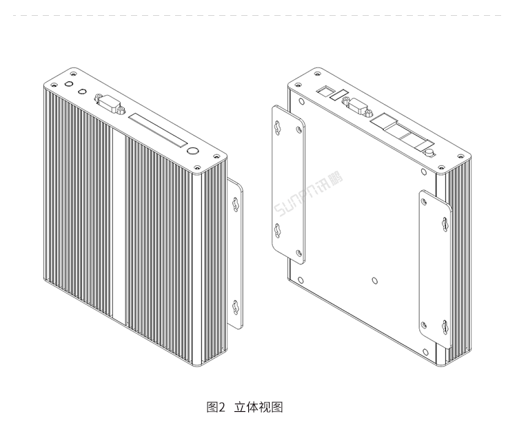 嵌入式工控小電腦產(chǎn)品結(jié)構(gòu)圖