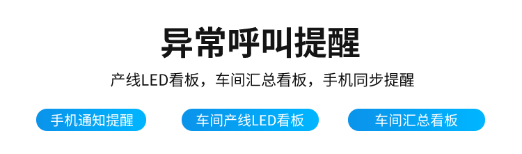 安燈系統異常呼叫提醒
