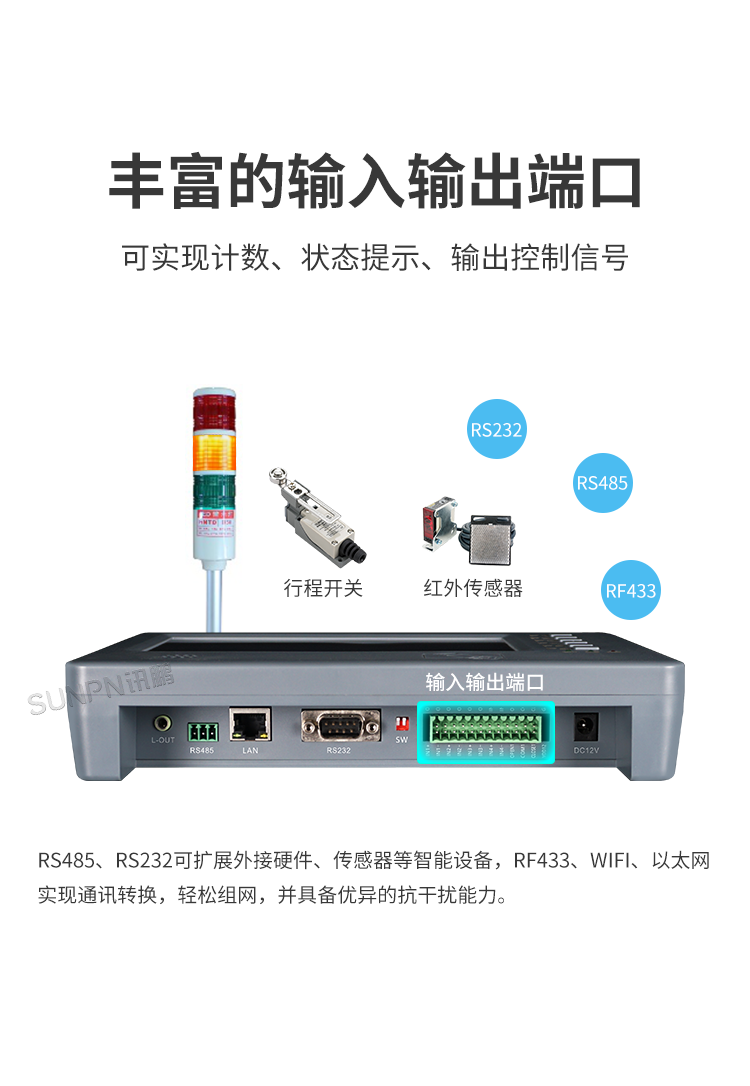 MES工位機-豐富的輸入輸出端口 MES工位機-豐富的輸入輸出端口