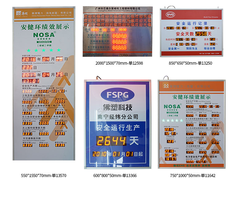 安全運行記錄牌-應(yīng)用案例參考 安全運行記錄牌-應(yīng)用案例參考