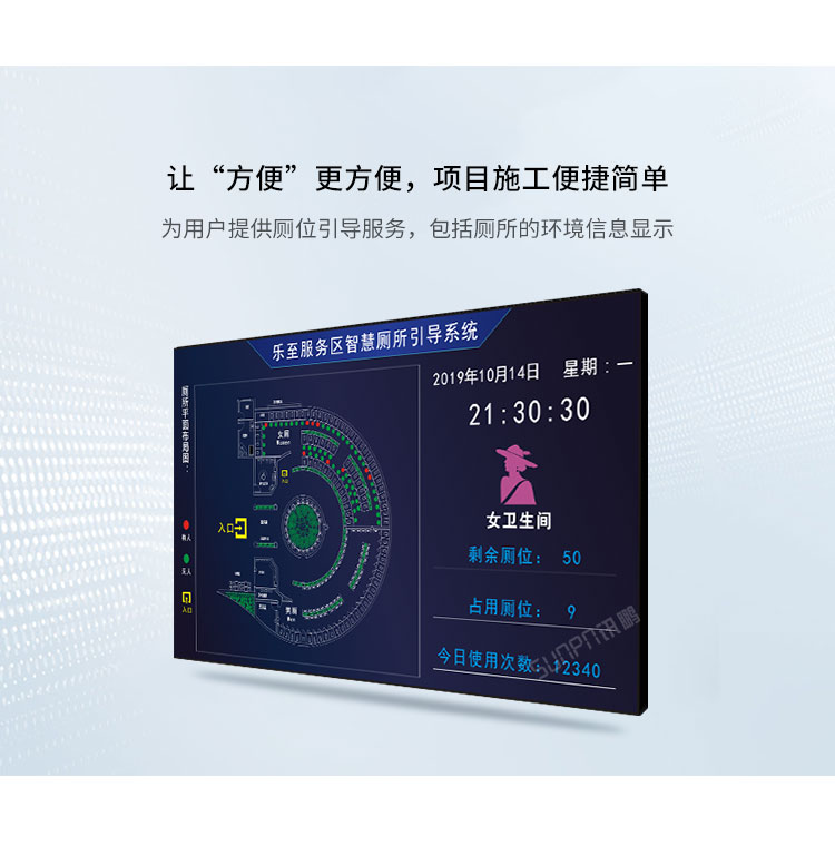 智慧廁所引導系統(tǒng)-產(chǎn)品介紹