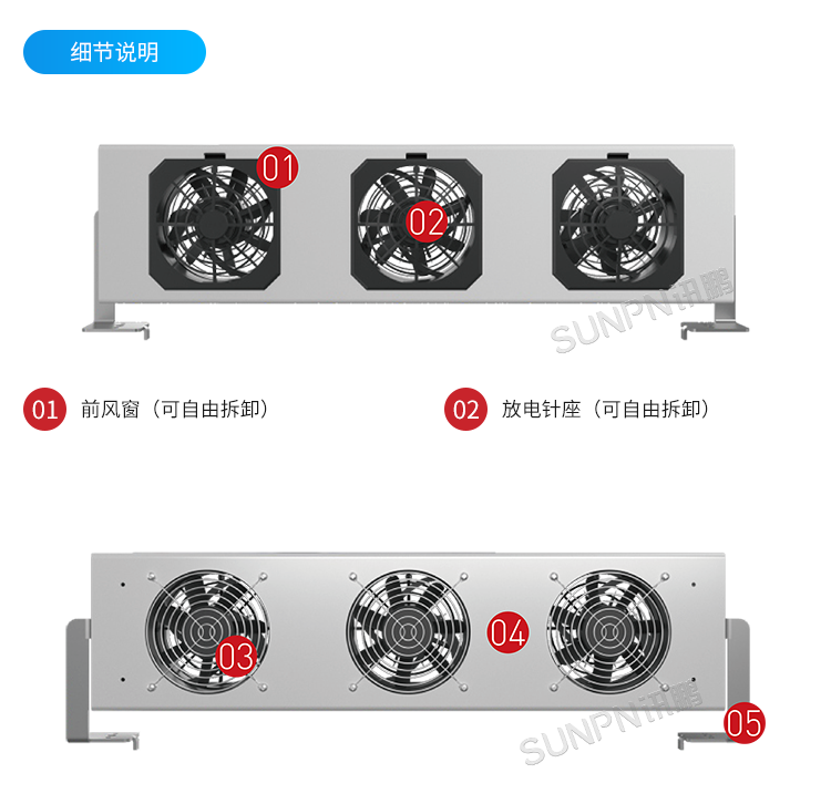 工業(yè)除靜電離子風(fēng)機-SP-60ARC細節(jié)說明 工業(yè)除靜電離子風(fēng)機-SP-60ARC細節(jié)說明