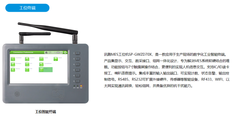 安燈報工終端